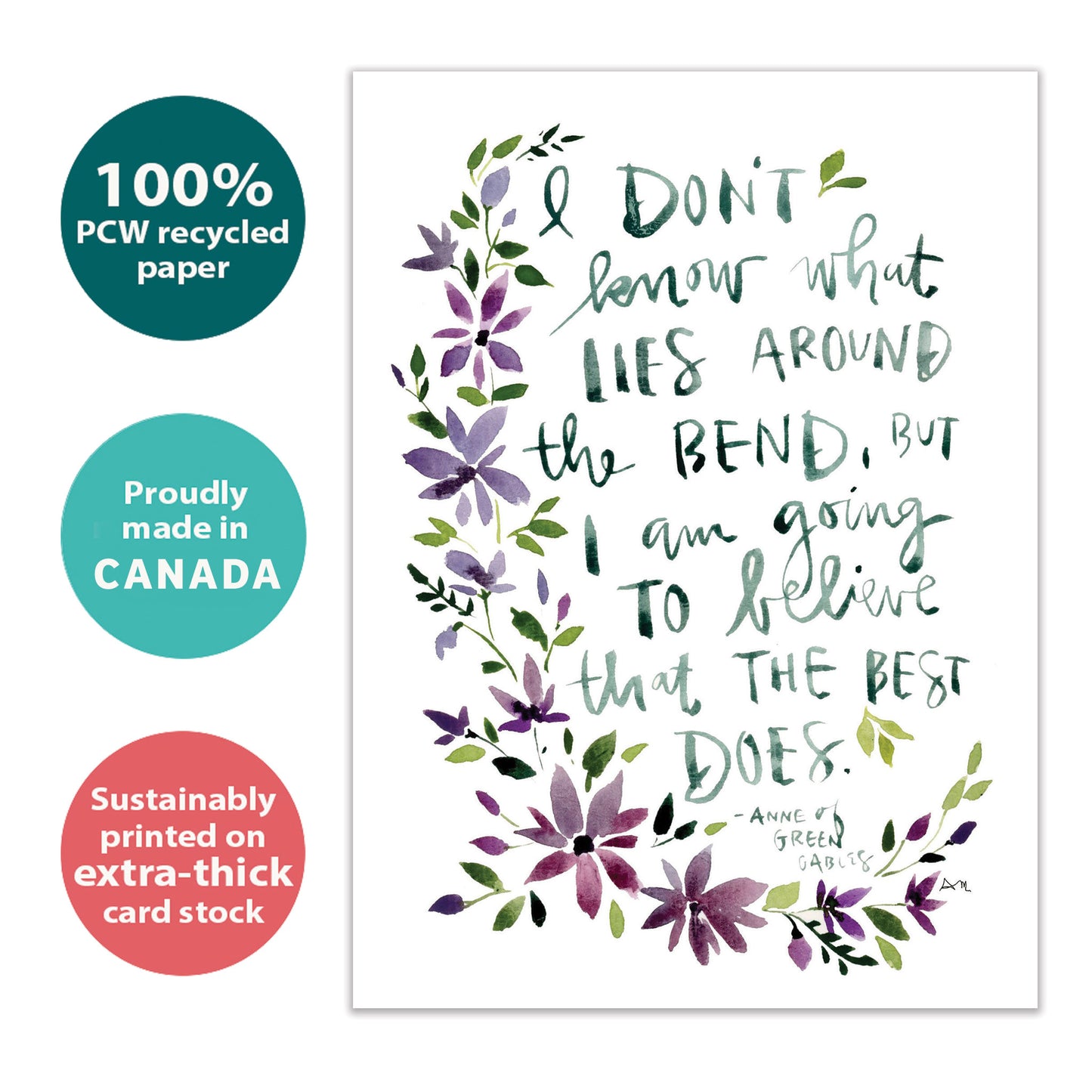 Around the Bend Encouragement Card