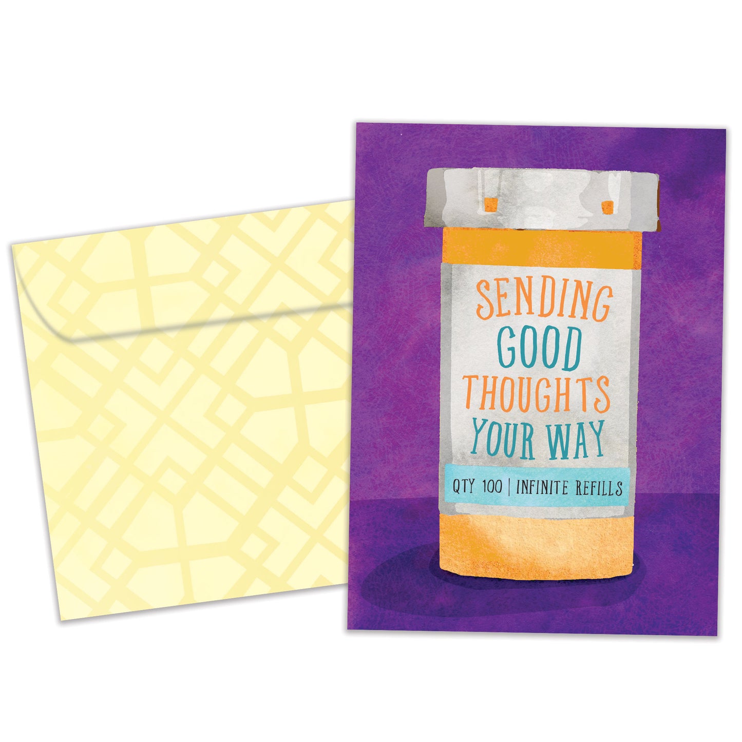 Good Thoughts Prescription Get Well Card
