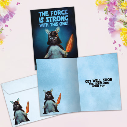Force Is Strong Get Well Card