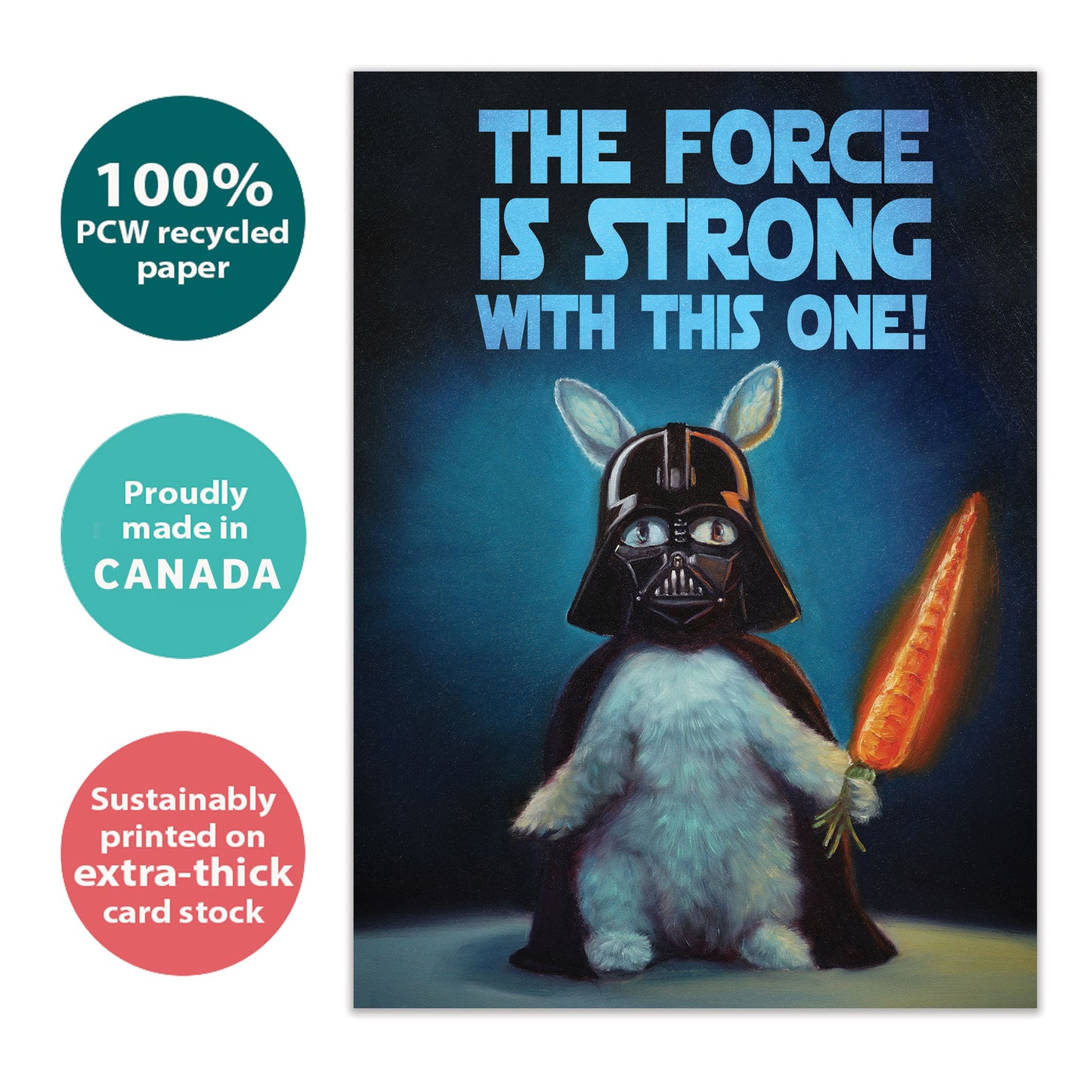 Force Is Strong Get Well Card