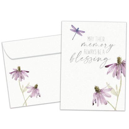 Memory A Blessing Sympathy Card