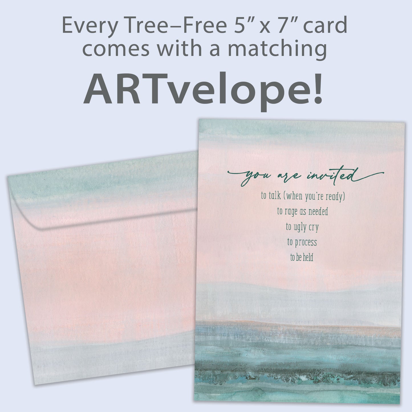 Invited To Be Held Support Card