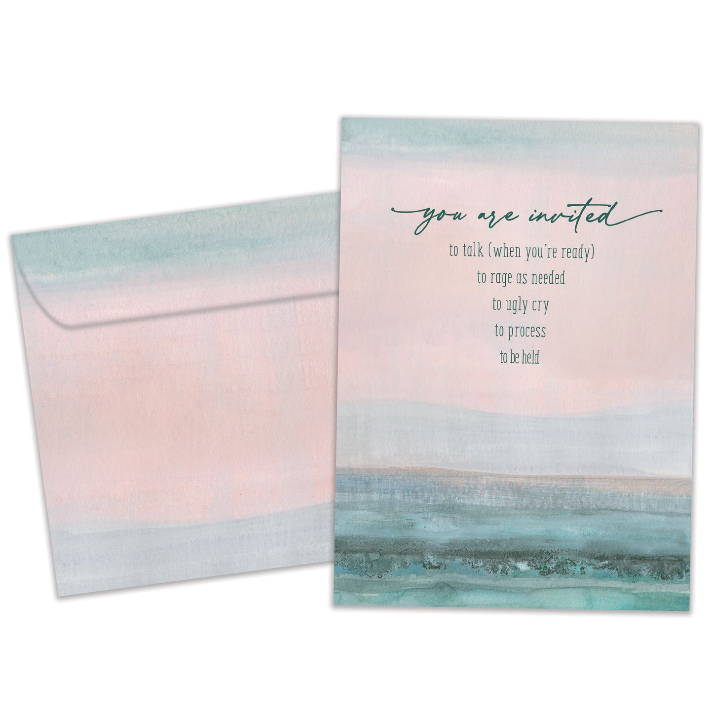 Invited To Be Held Support Card