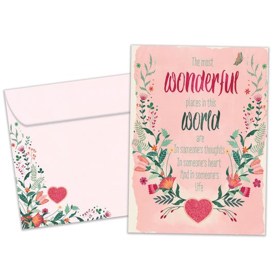 In My Heart Love Card