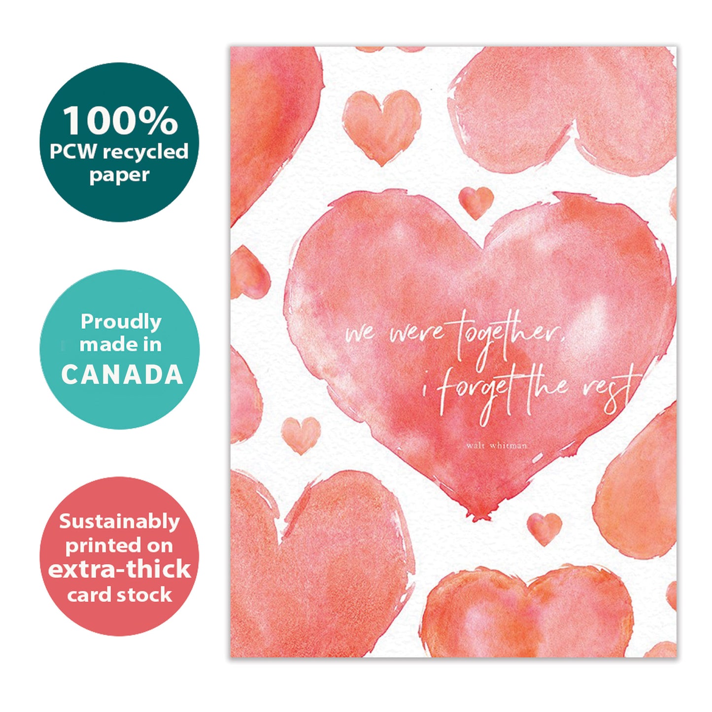 Forget The Rest Love Card