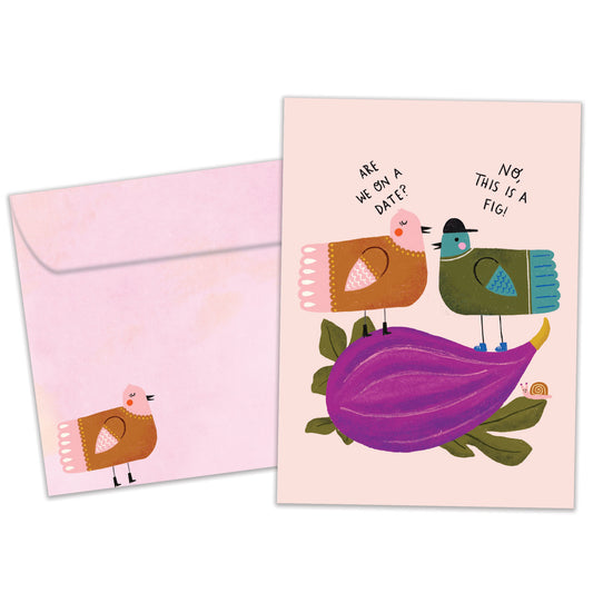 Figgin Love You Love Card