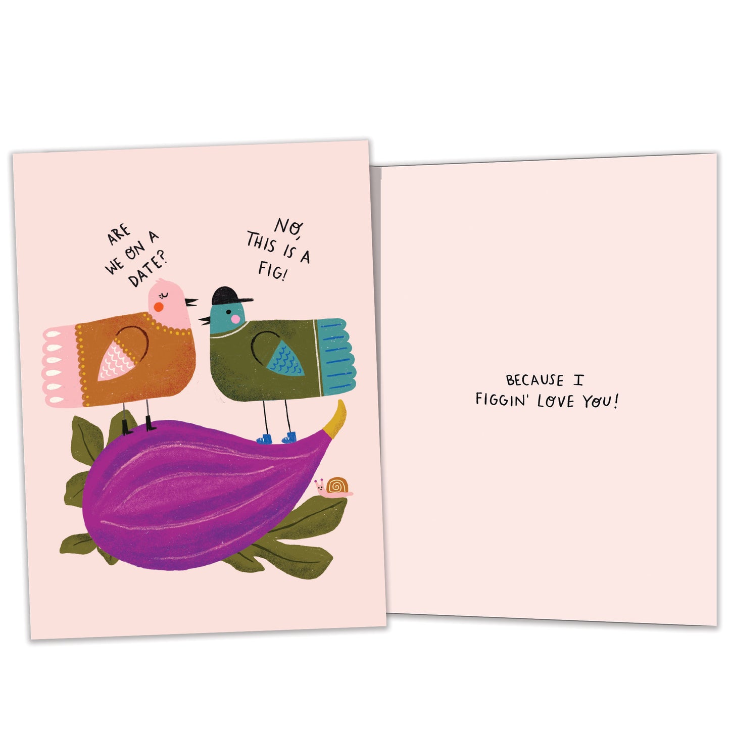 Figgin Love You Love Card