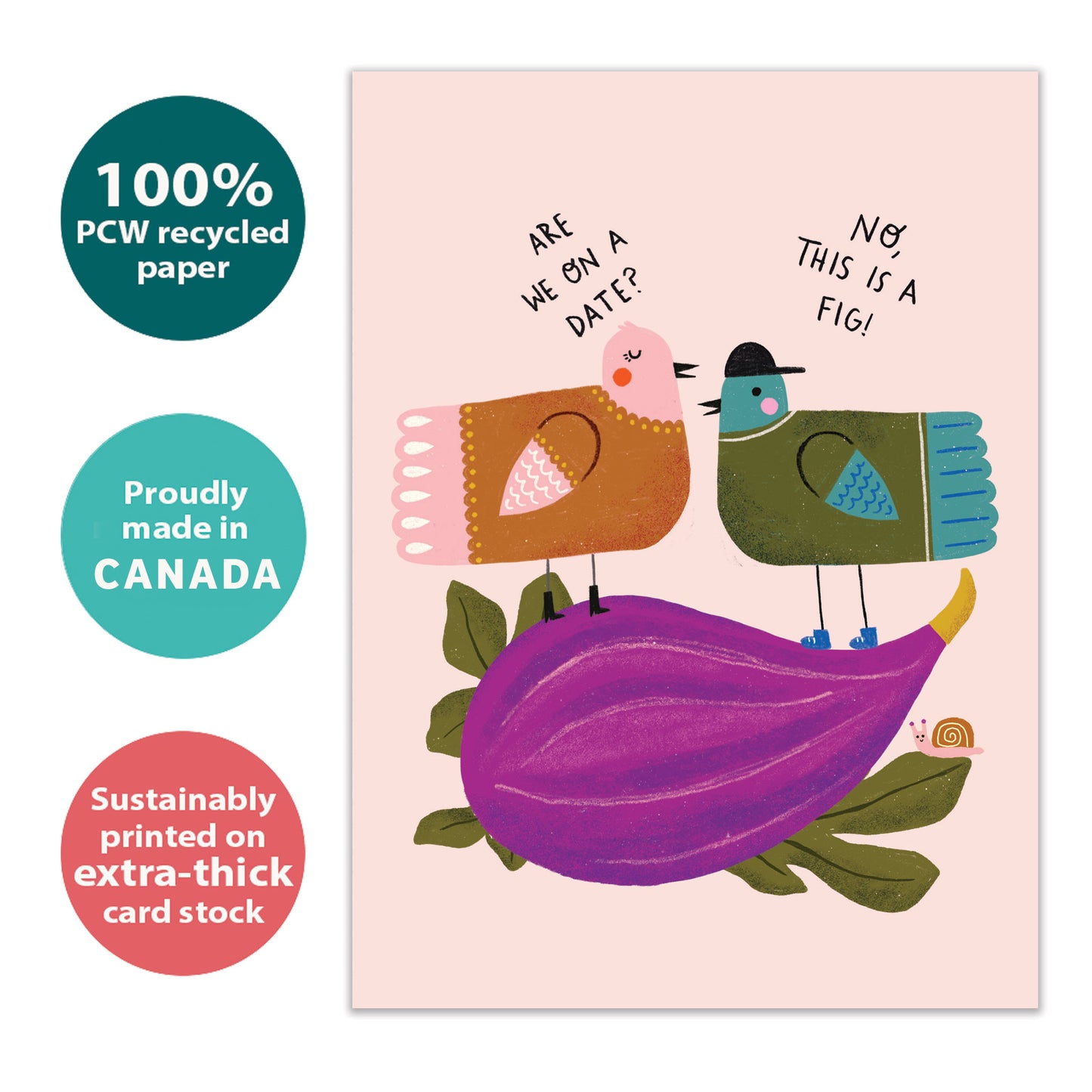 Figgin Love You Love Card