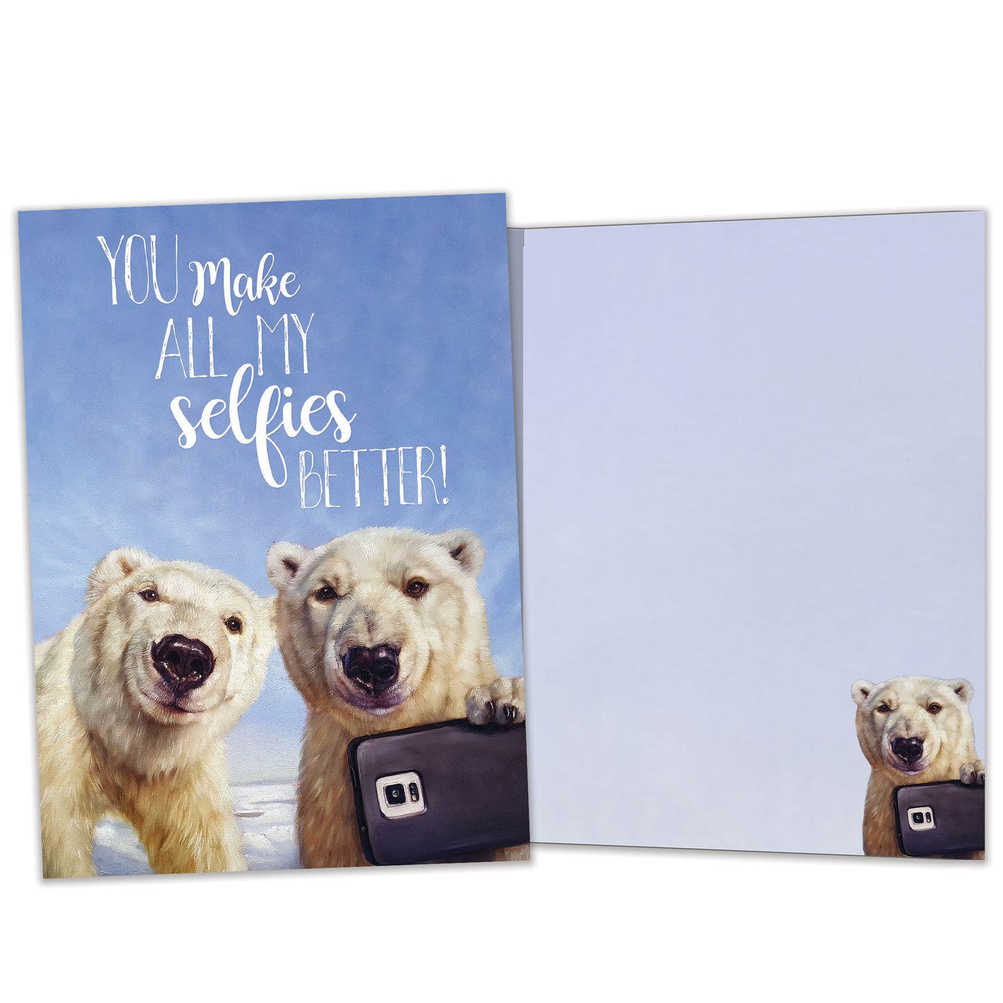 Selfies Love Card