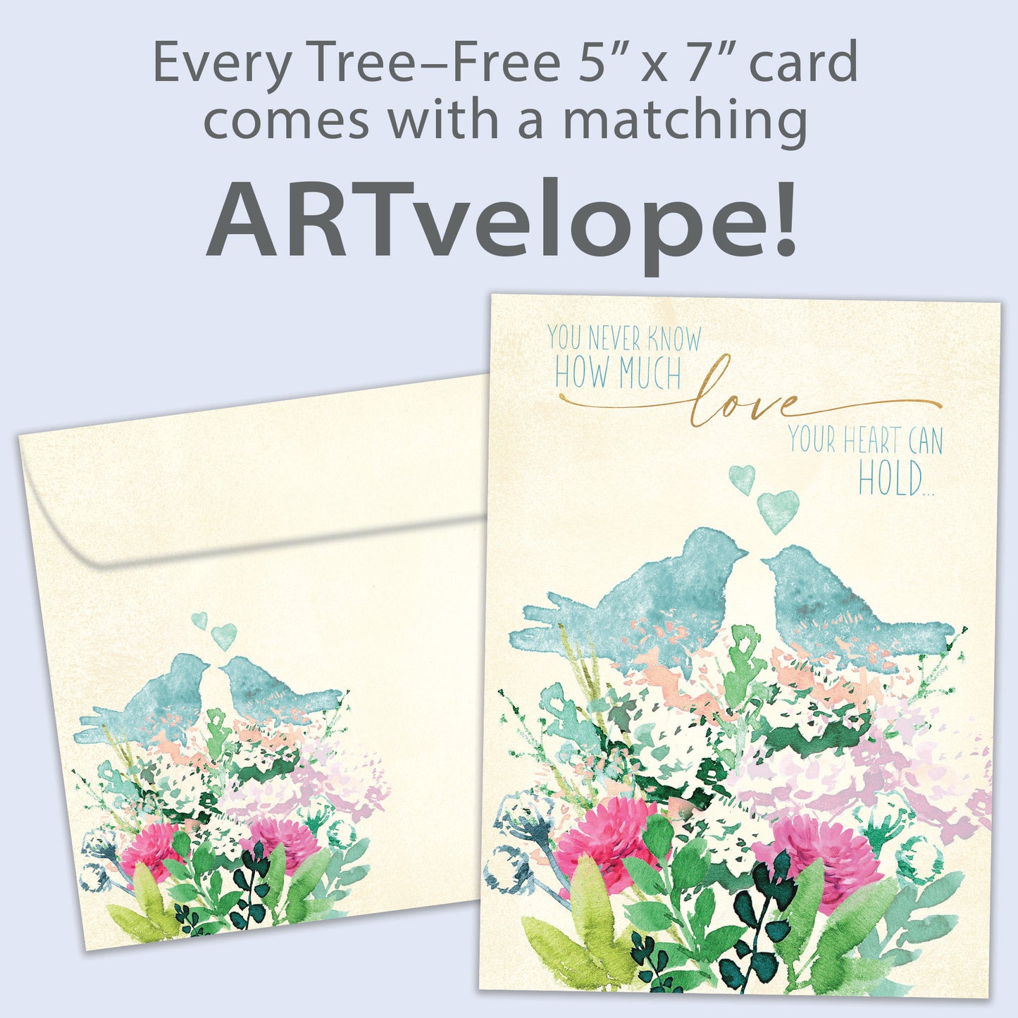 Full Of Love Wedding Card