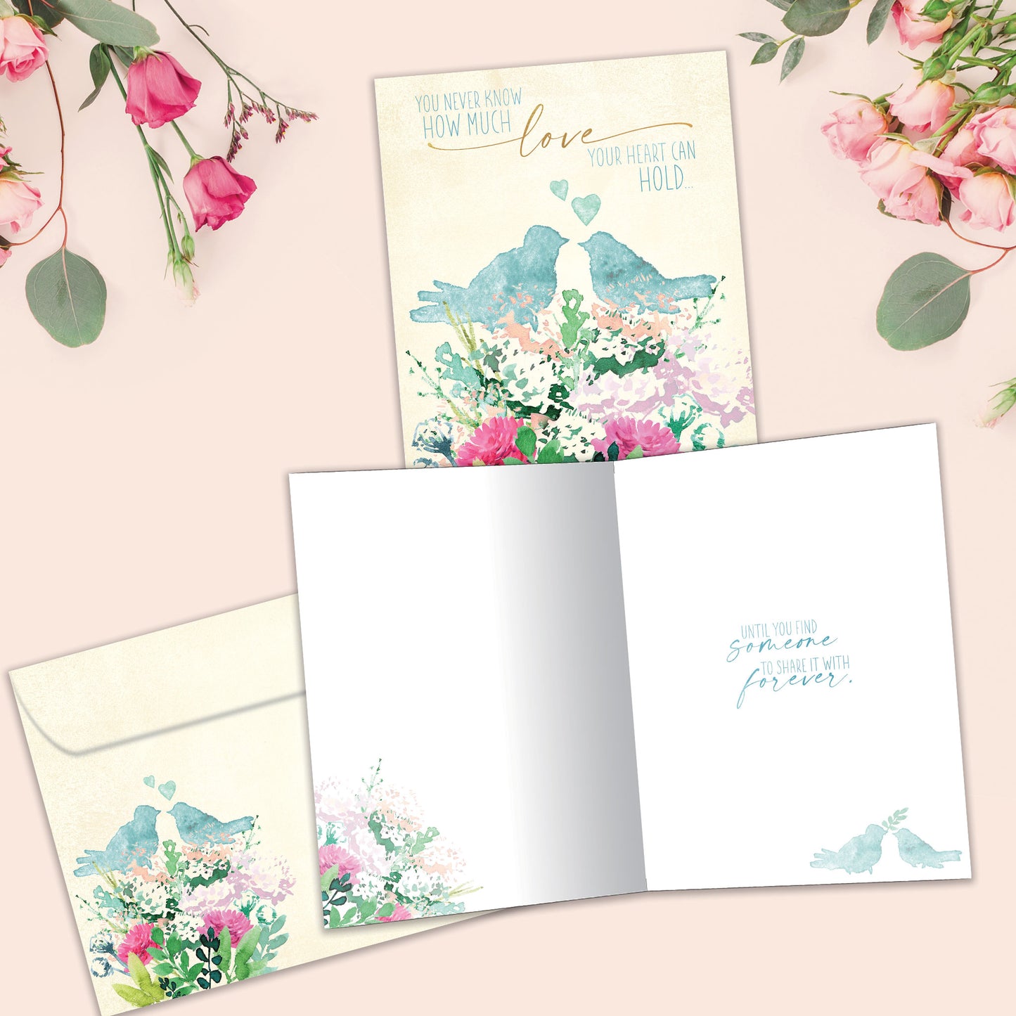 Full Of Love Wedding Card