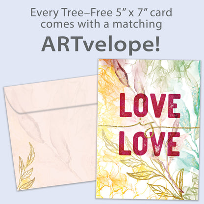 Love Is Love Wedding Card