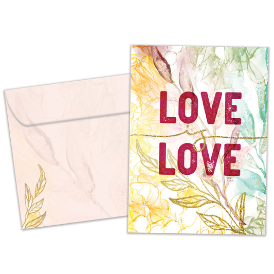 Love Is Love Wedding Card
