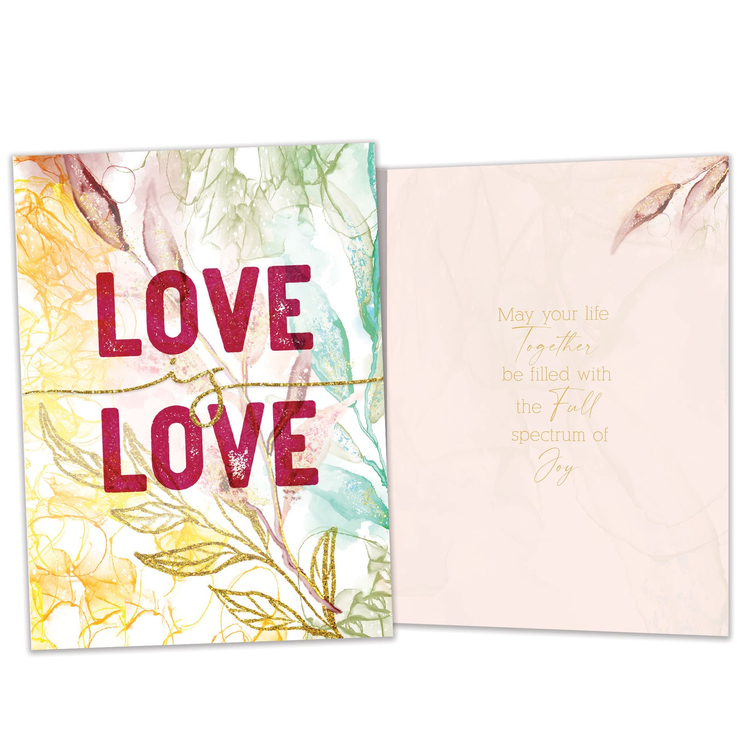 Love Is Love Wedding Card