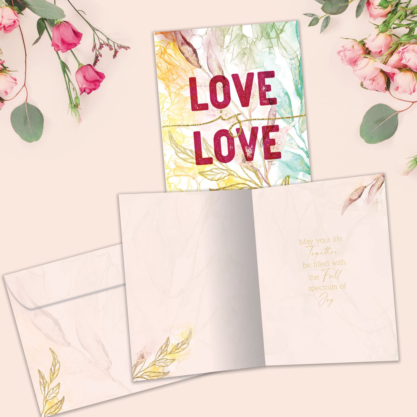 Love Is Love Wedding Card