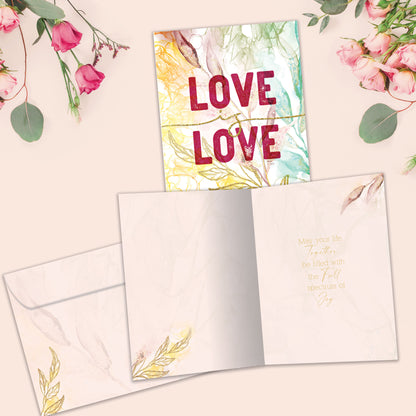Love Is Love Wedding Card