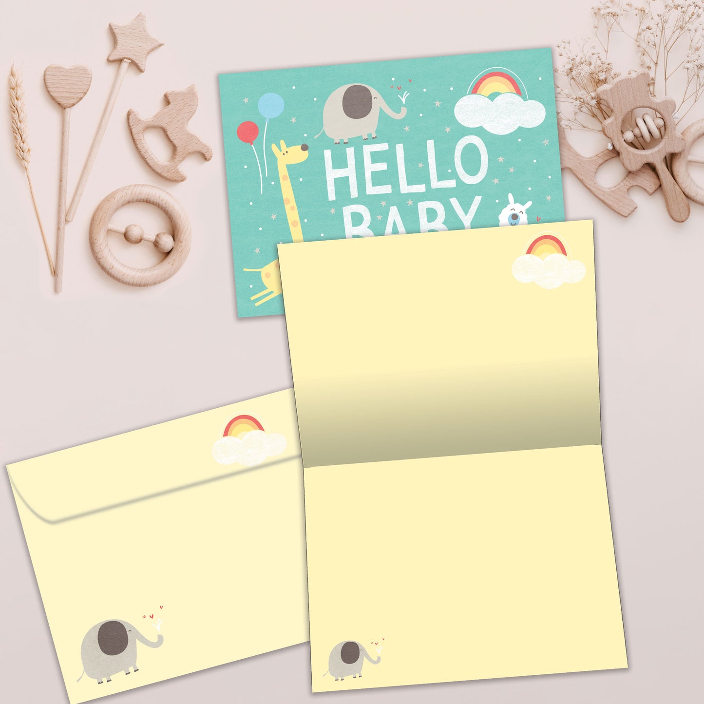 Hello Baby New Baby Card