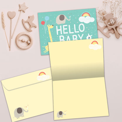 Hello Baby New Baby Card
