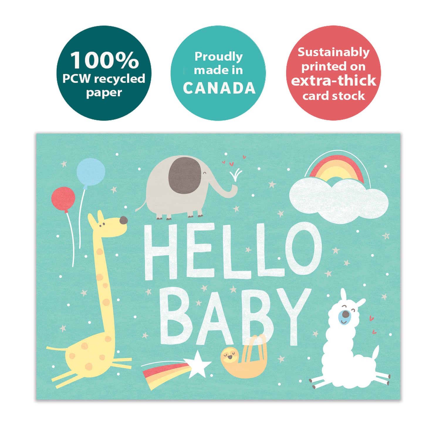 Hello Baby New Baby Card