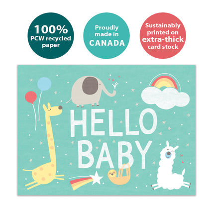 Hello Baby New Baby Card