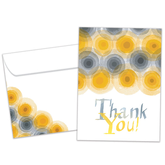 Watercolor Thanks Thank You Card