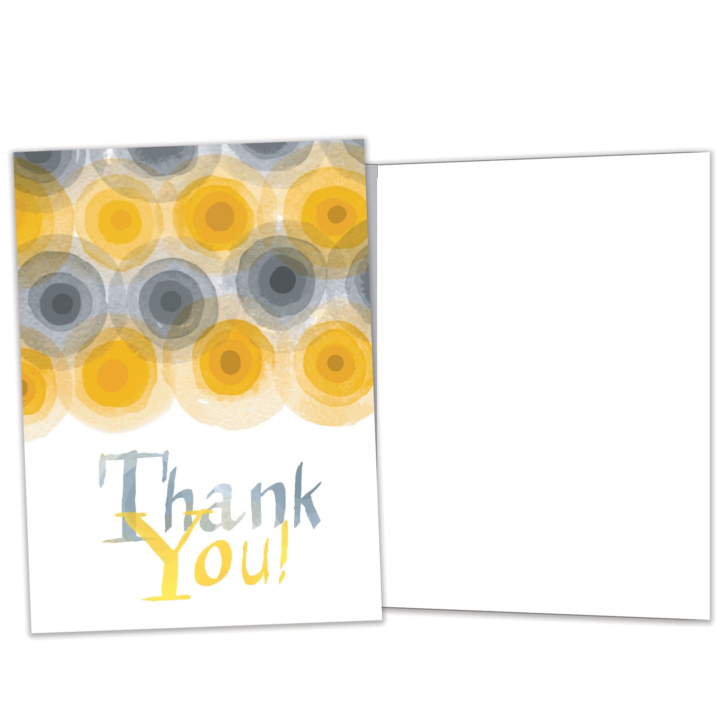Watercolor Thanks Thank You Card