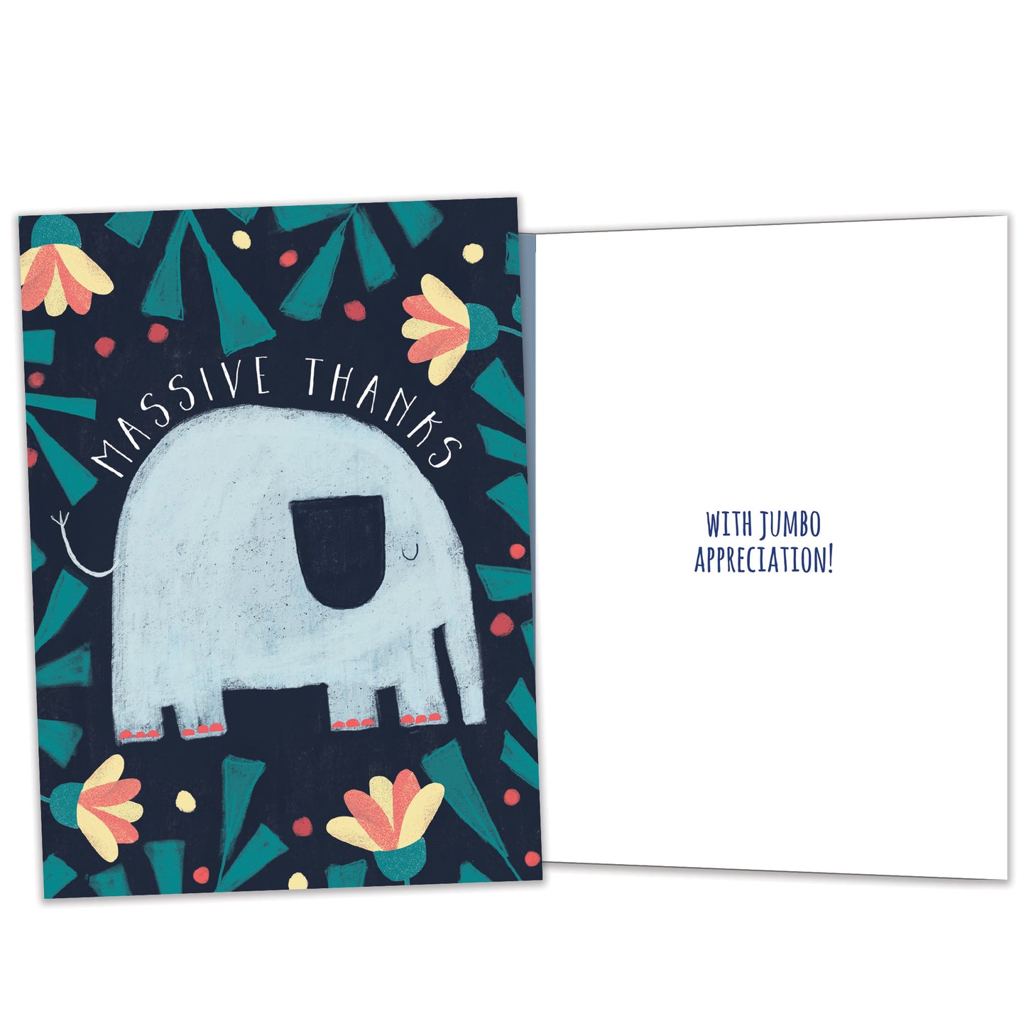 Massive Thanks Thank You Card