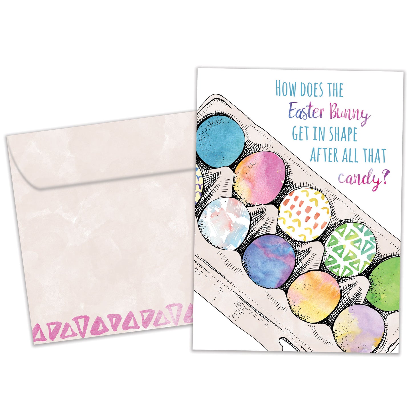 Bunny Diet Easter Card