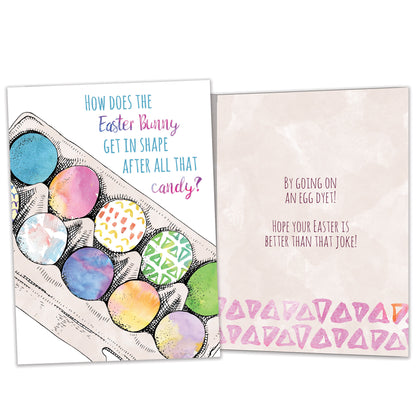 Bunny Diet Easter Card
