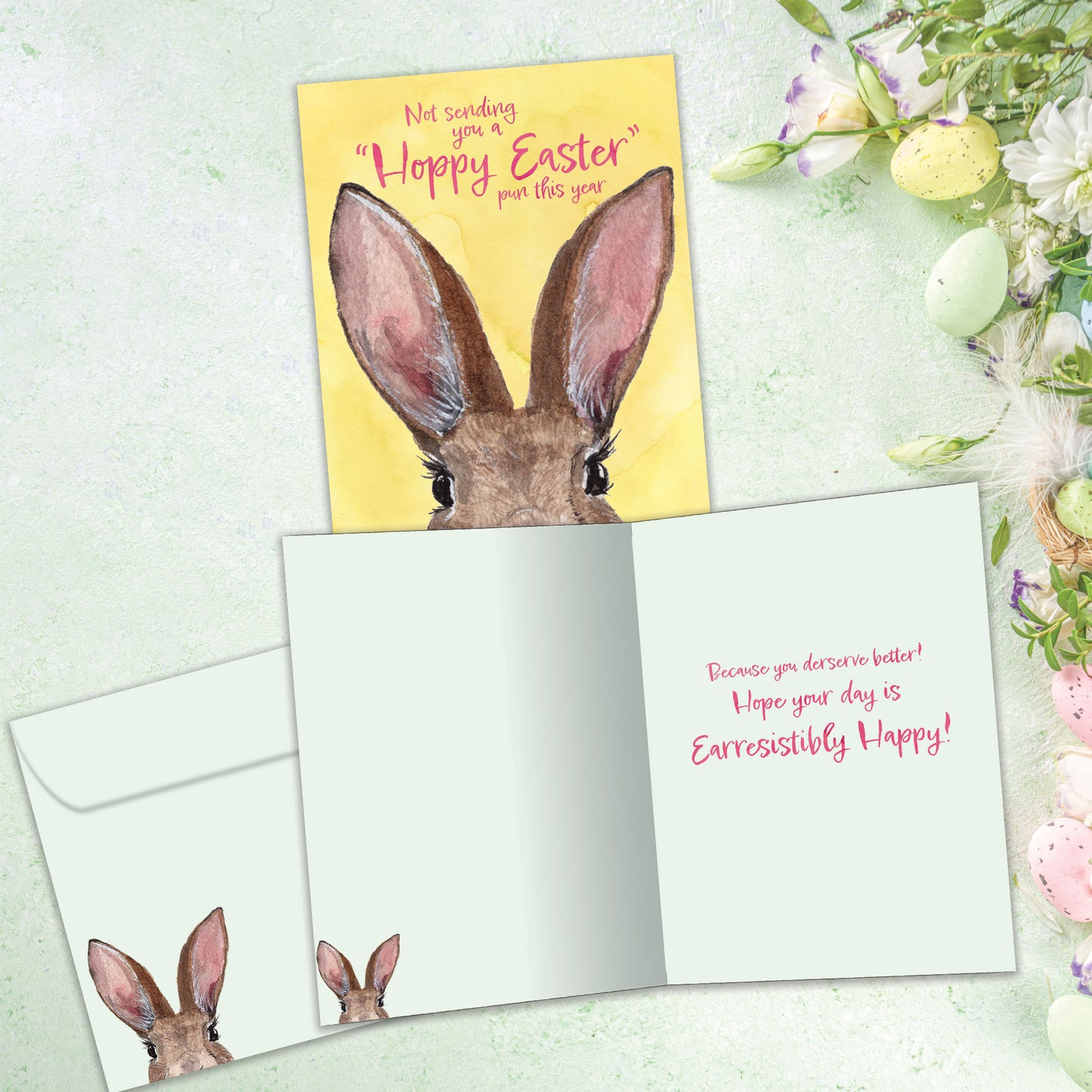 Earresistibly Happy Easter Card