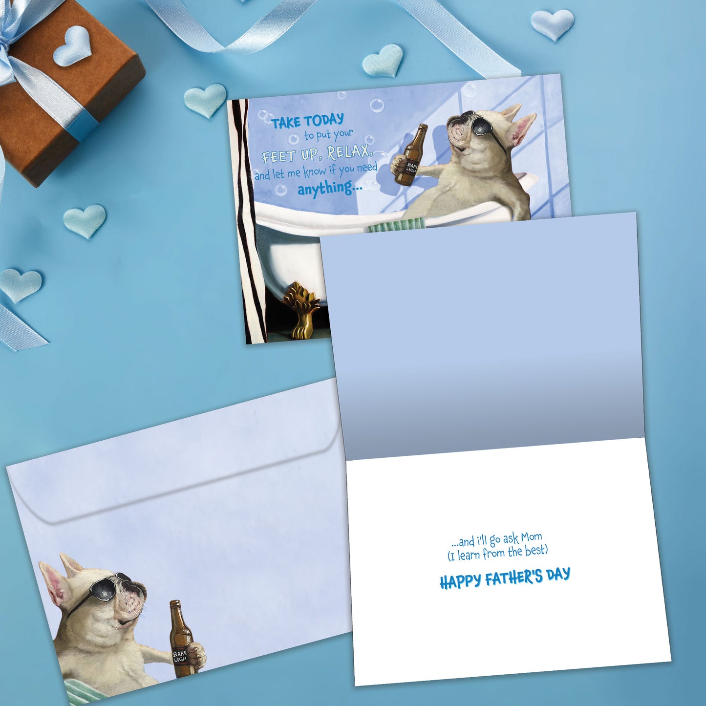 Feet Up and Relax Father's Day Card