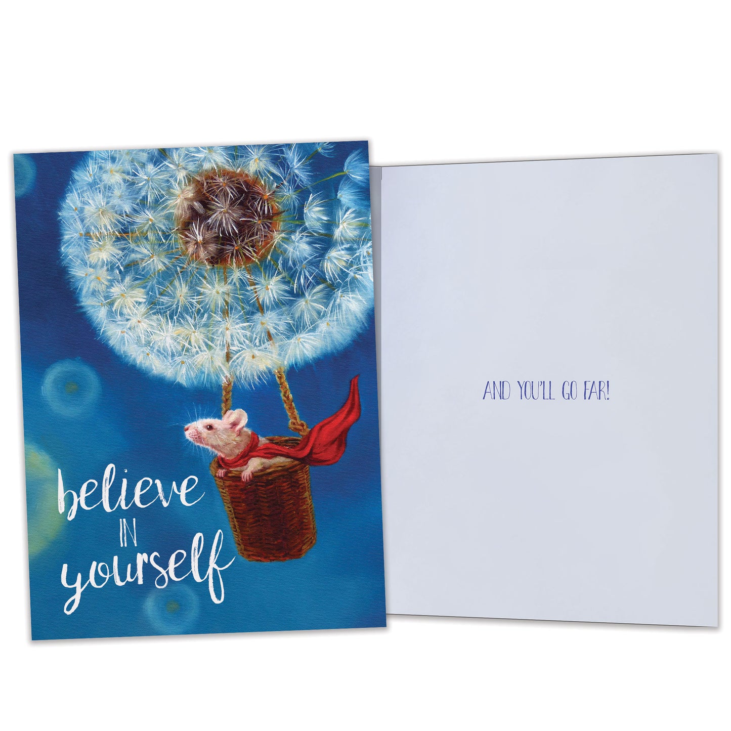 Believe Mouse Encouragement Card