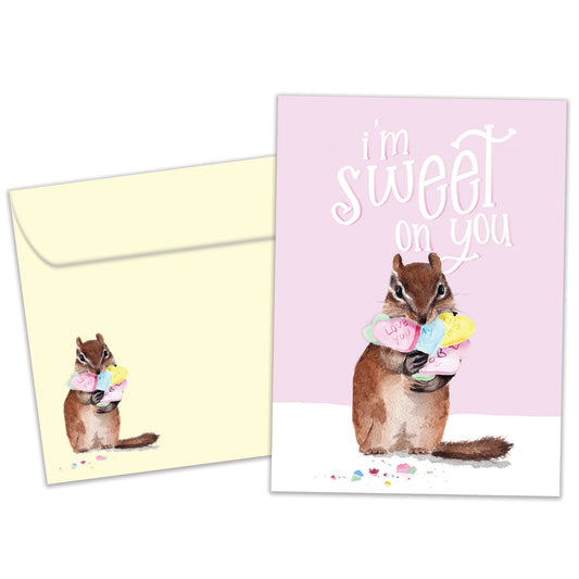 Sweet On You Valentine’s Day Card