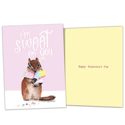 Sweet On You Valentine’s Day Card