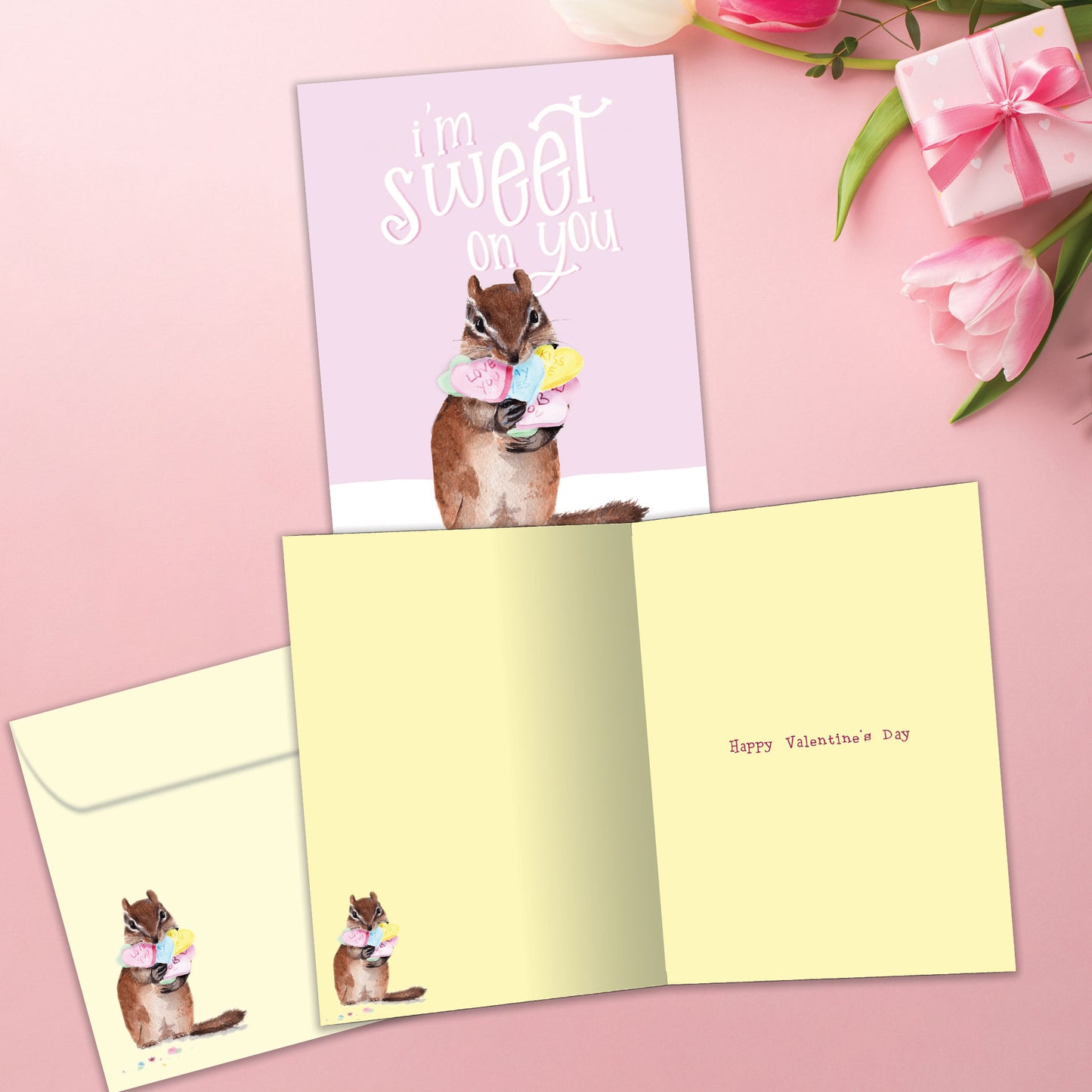 Sweet On You Valentine’s Day Card