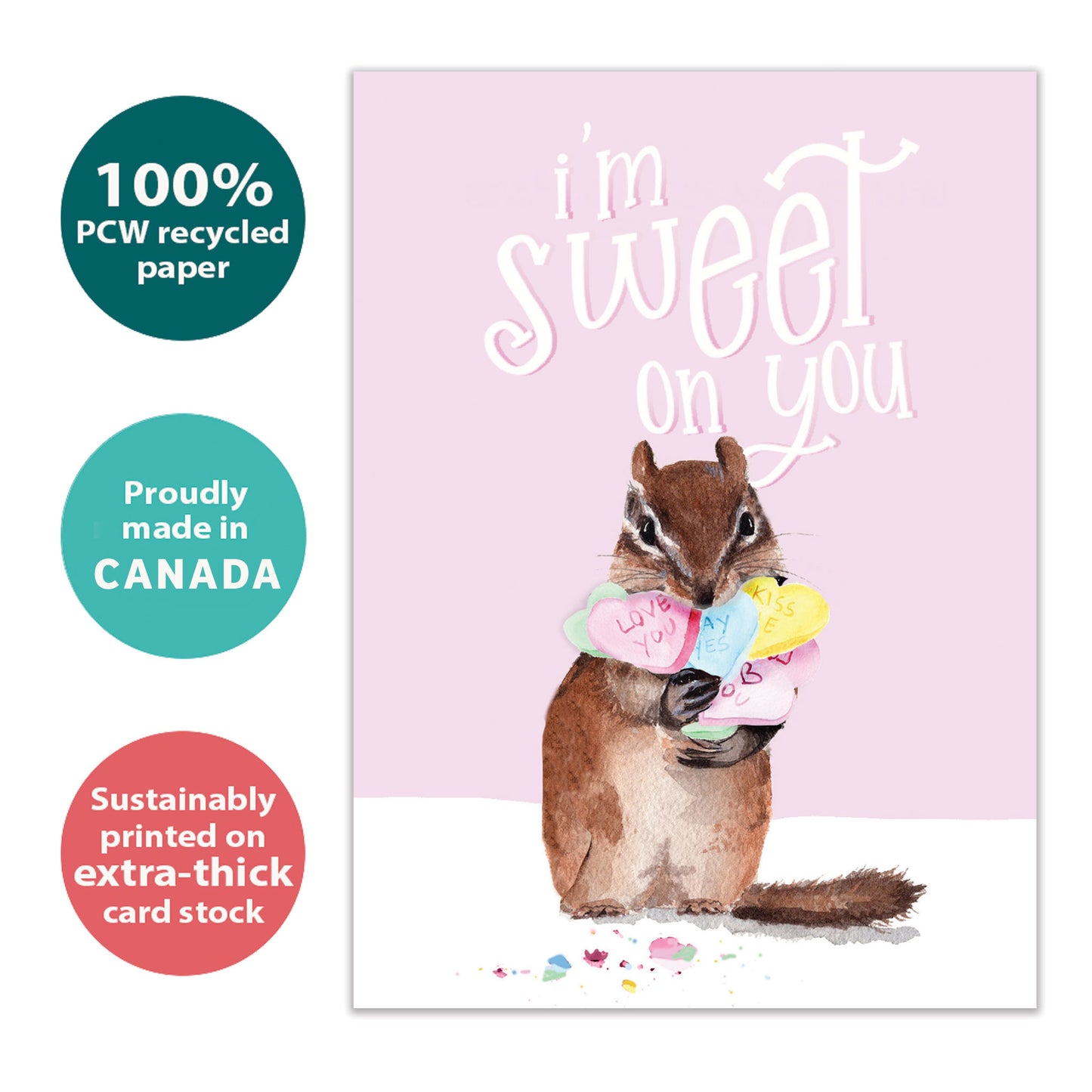 Sweet On You Valentine’s Day Card