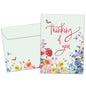 Rainbow Florals Thinking of You Card