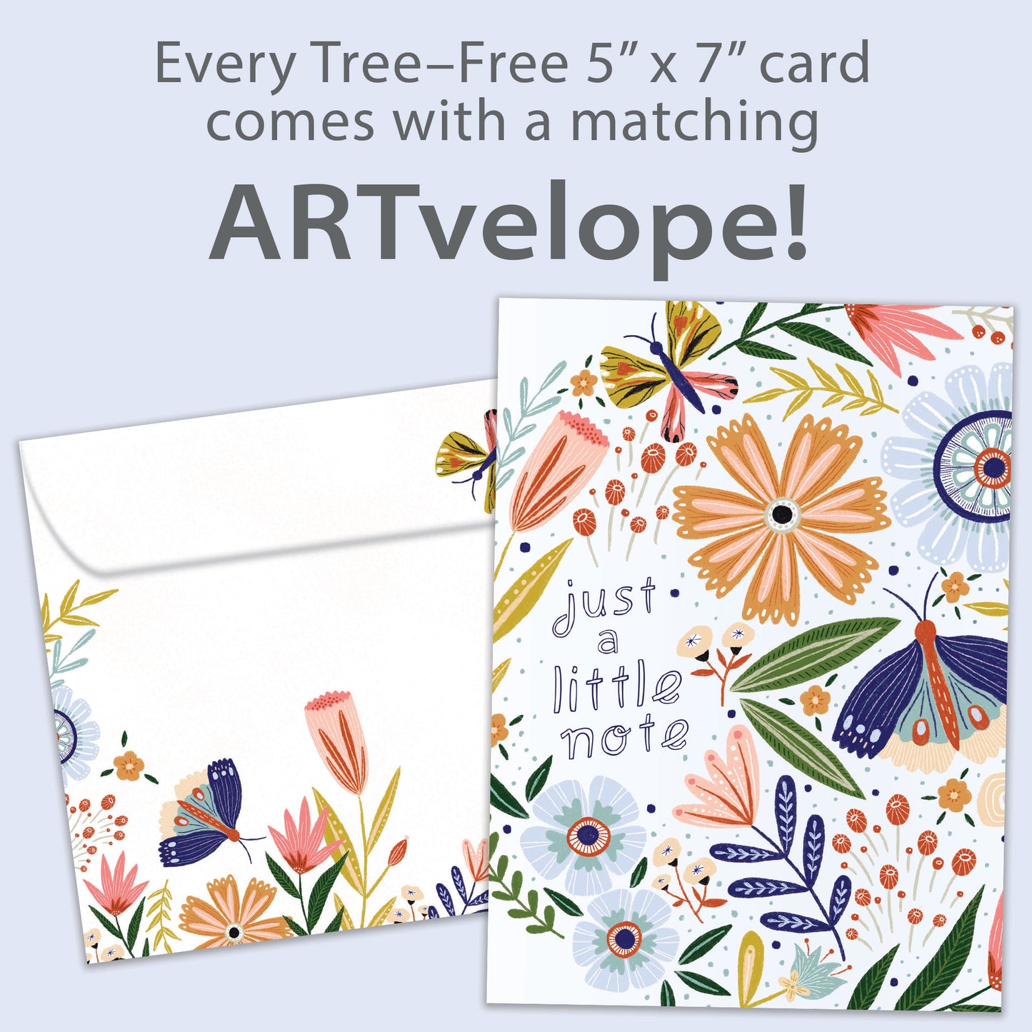 Bright Little Note Thinking of You Card