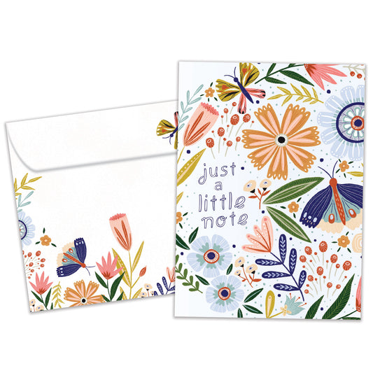 Bright Little Note Thinking of You Card