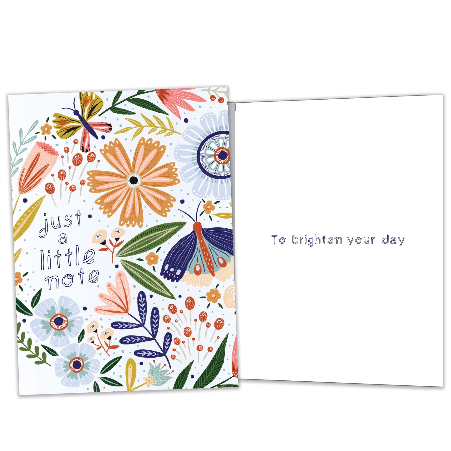 Bright Little Note Thinking of You Card