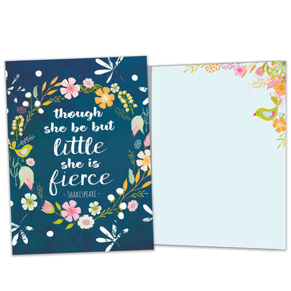 Little and Fierce Friendship Card