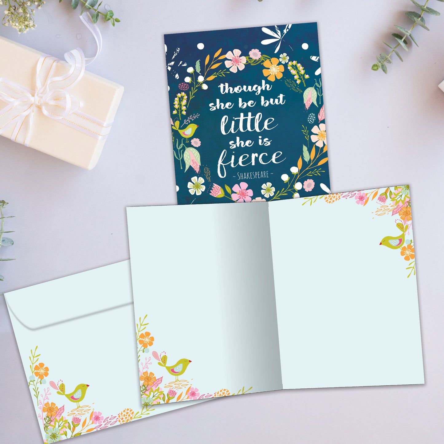 Little and Fierce Friendship Card