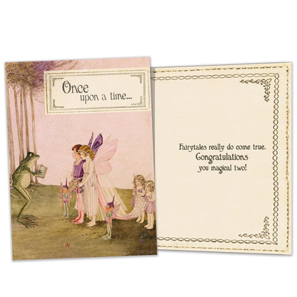 Forget the Fairytale Wedding Card