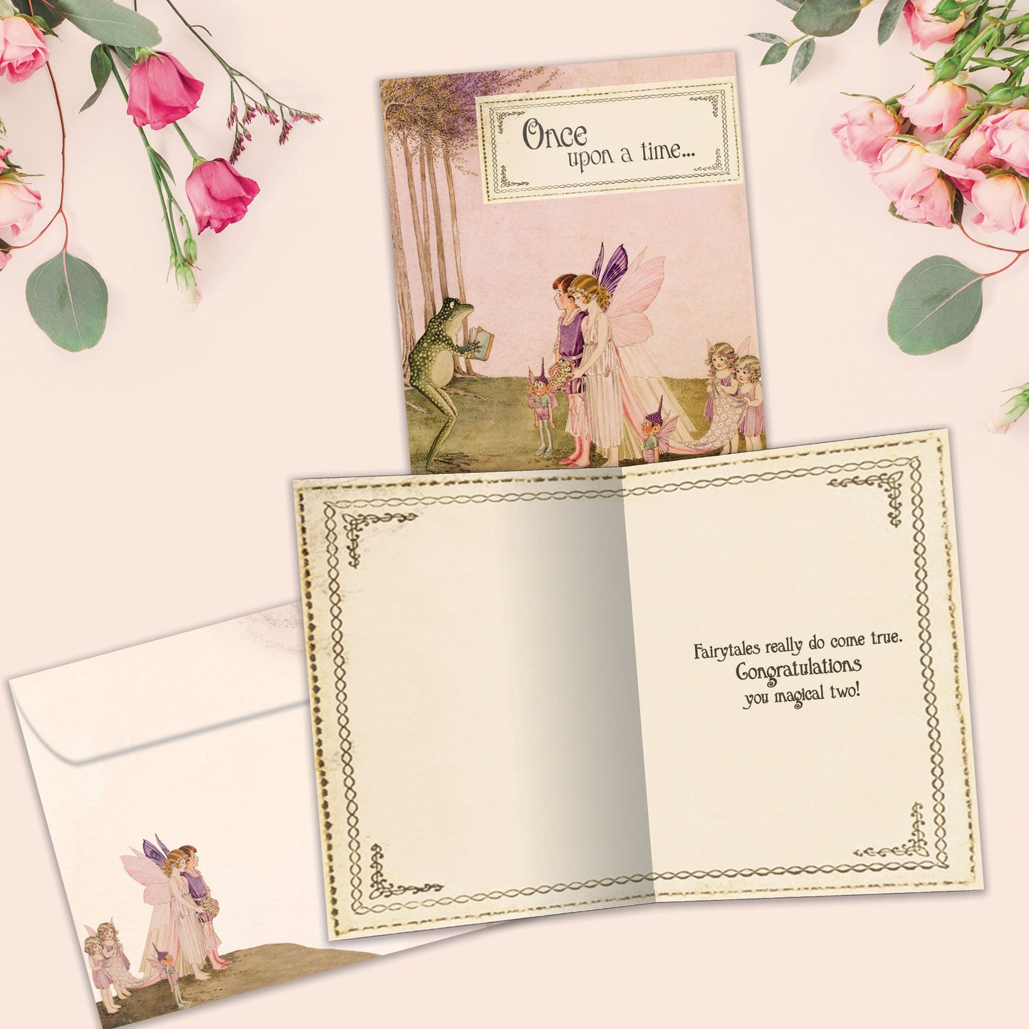 Forget the Fairytale Wedding Card