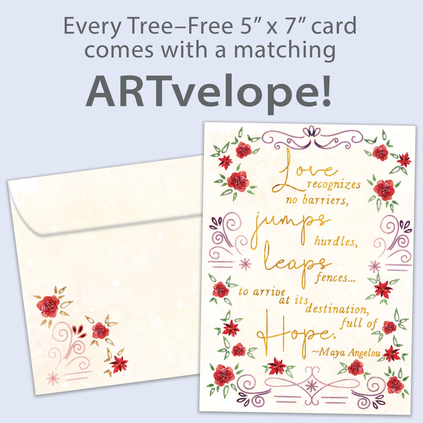 Love and Hope Wedding Card