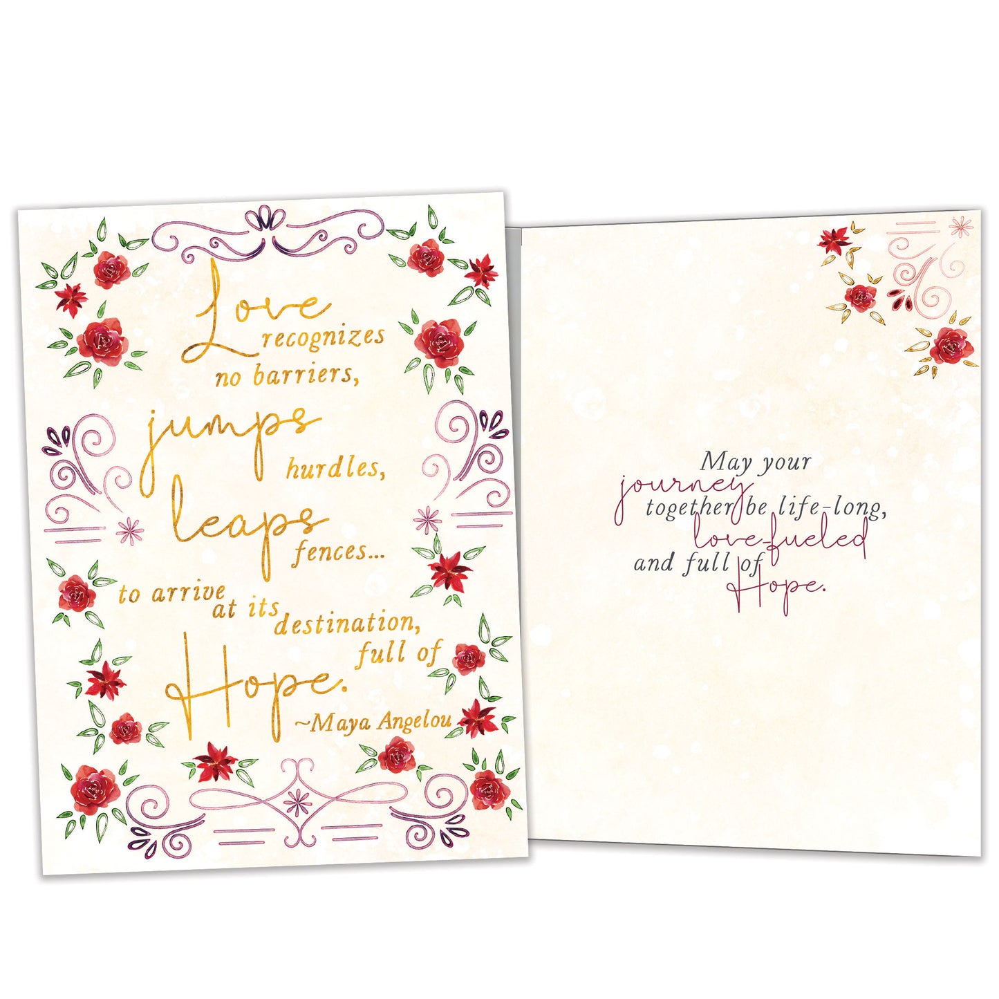 Love and Hope Wedding Card