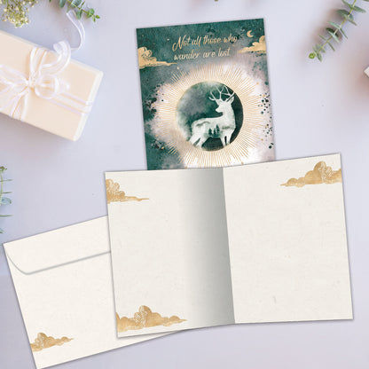 Not All Who Wander Encouragement Card