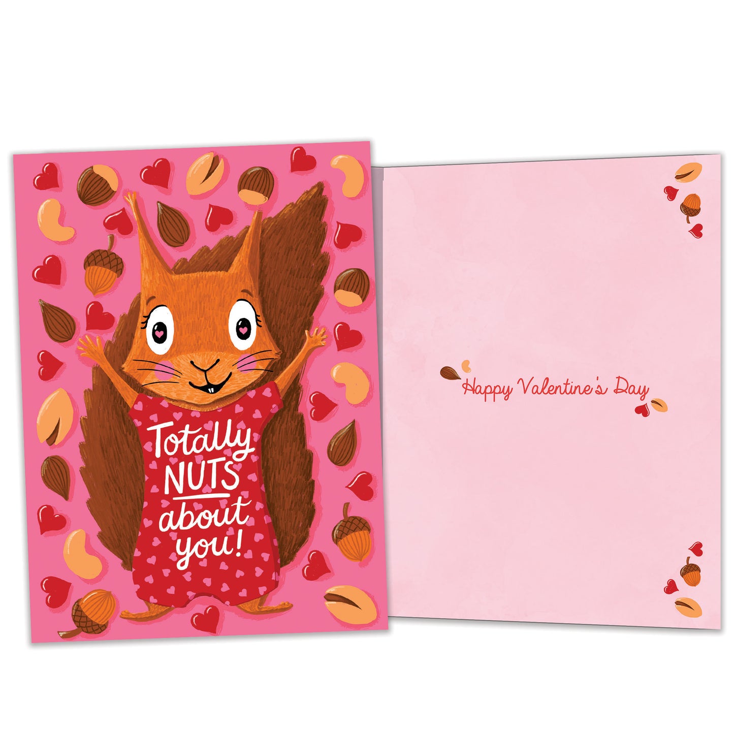 Squirrel Nuts Valentine’s Day Card