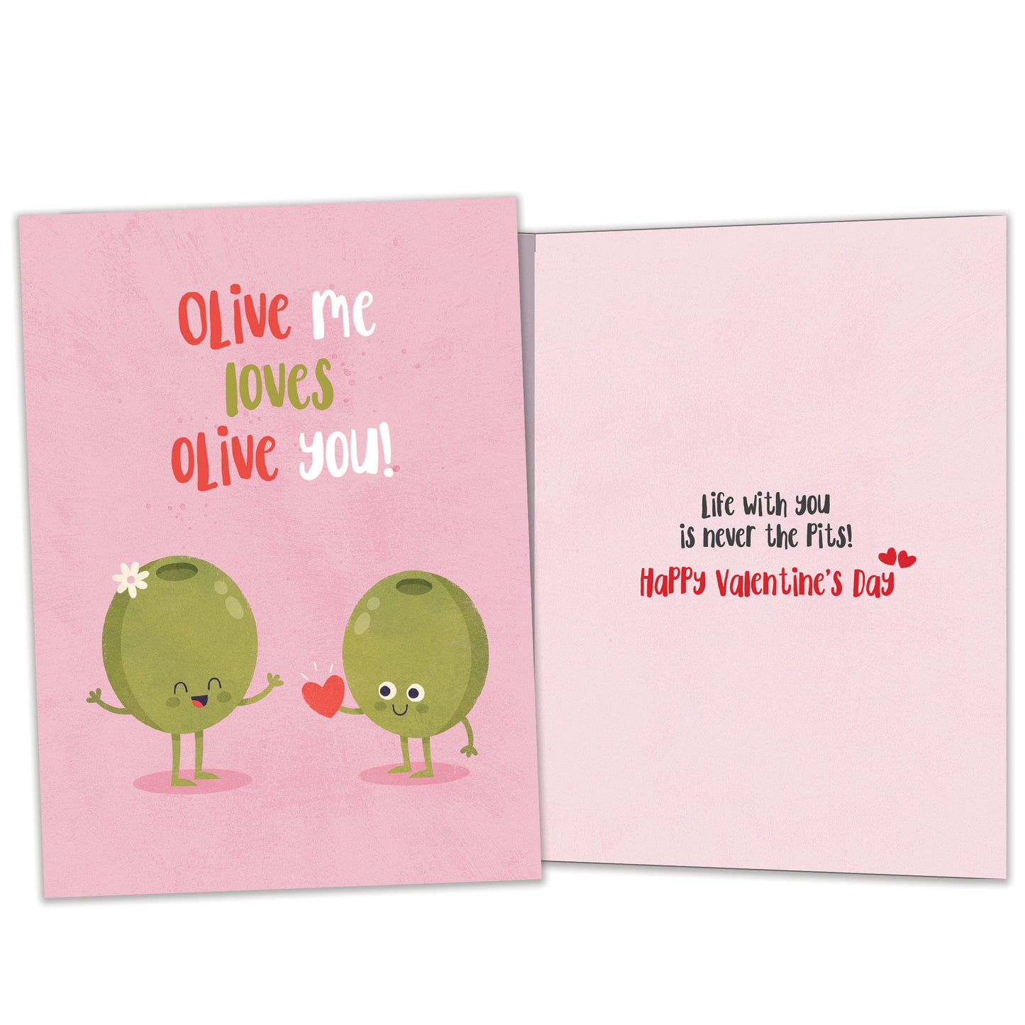 Olive You Valentine’s Day Card