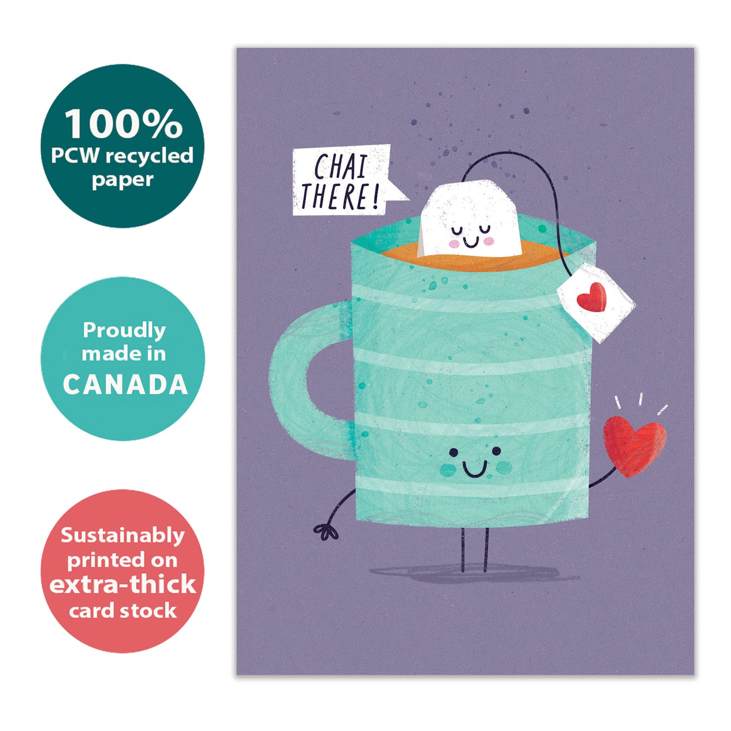Chai There Valentine’s Day Card